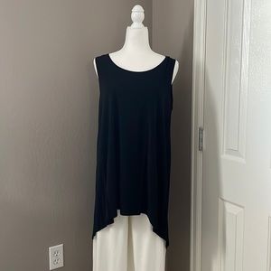 Bryn Walker- Tunic - Size Medium - Black - MADE IN THE USA